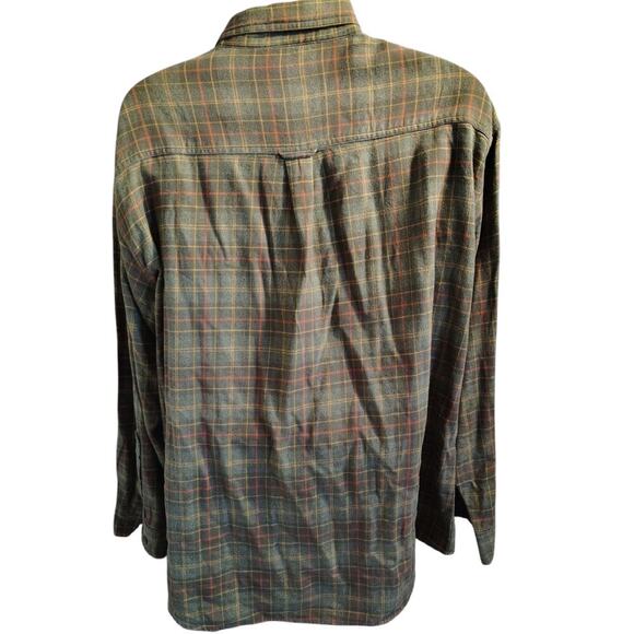 Woolrich Cotton.Button Down Shirt Light Moss Mens Size XL - Picture 2 of 5